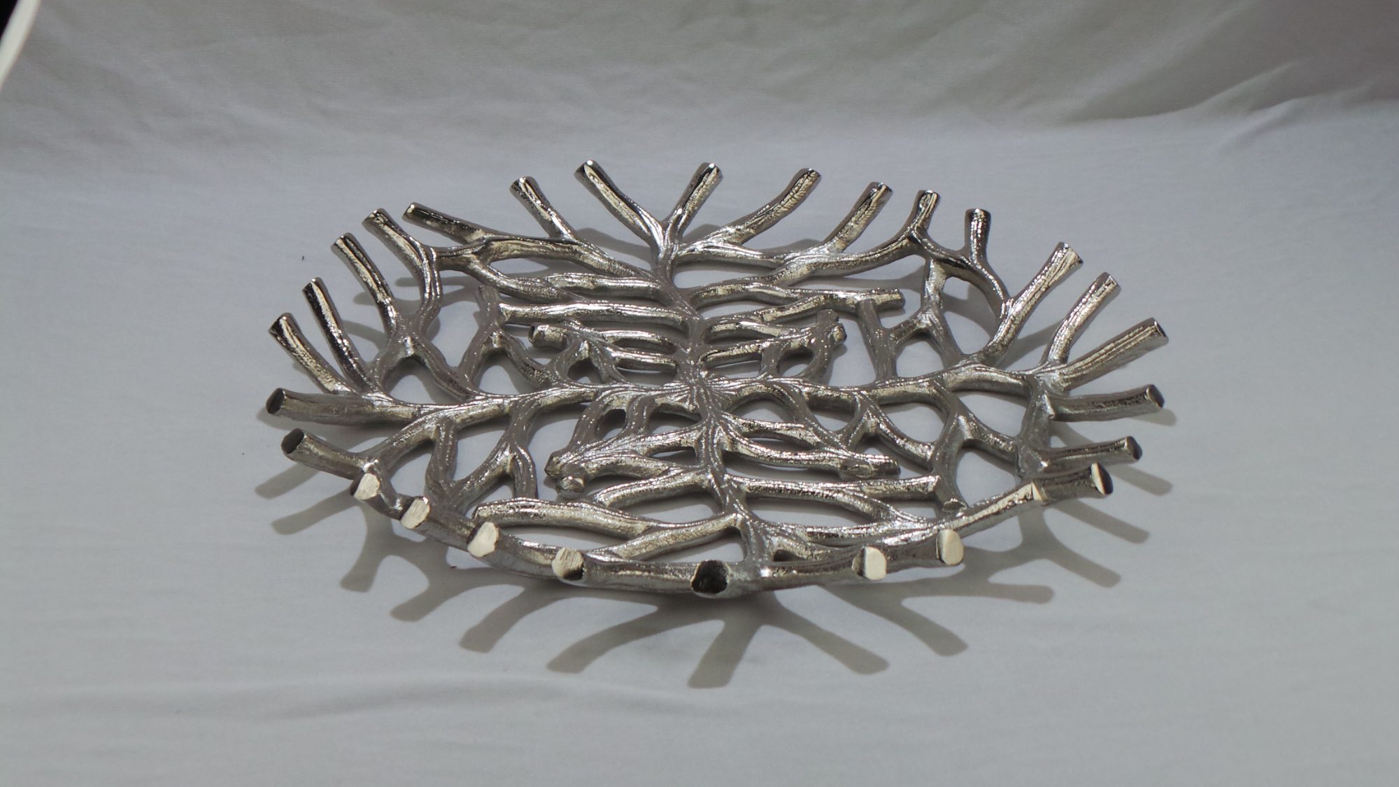 Handmade wooden wall art with detailed grain and finish